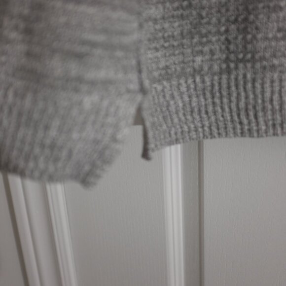 COPY - Joe Fresh grey knitted heather open cardigan 100% cotton size XL - Picture 3 of 11